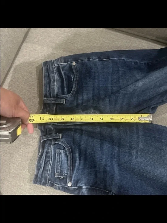 Judy Blue Dark Blue Flare Jeans Size 7/28 - Picture 11 of 13